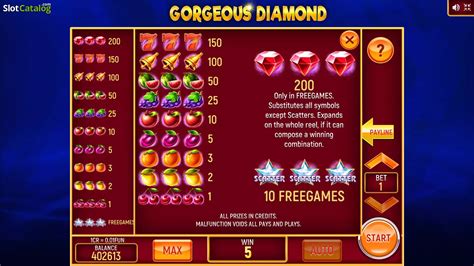 Gorgeous Diamond 3x3 Slot Grátis